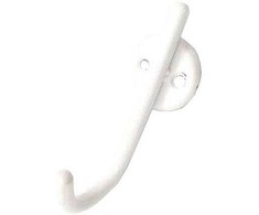 Okko Kabliukas rūbų GB-HOOK07 100mm baltas