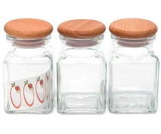Okko Prieskonių indelių komplektas, 0,15 l, 3 vnt