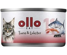 OLLO Cat nr 11 Tuna & Lobster in broth – šlapias kačių maistas – 70g
