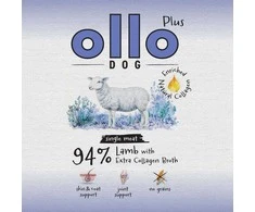 OLLO Plus Collagen ėriena – drėgnas ėdalas šunims – 400g