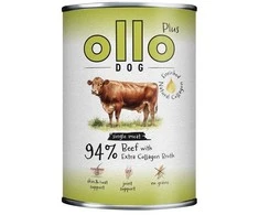 OLLO Plus Collagen jautiena – drėgnas ėdalas šunims – 400g