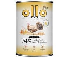 OLLO Plus Collagen kalakutiena – drėgnas ėdalas šunims – 400g