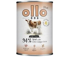 OLLO Plus Collagen Veal – drėgnas ėdalas šunims – 400g