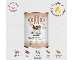 OLLO Plus Collagen Veal – drėgnas ėdalas šunims – 400g