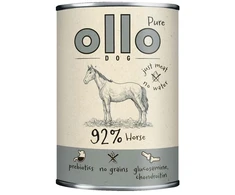 OLLO Pure Arklys Mono – šlapias šunų maistas – 850g