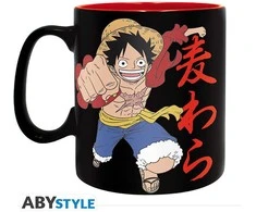 ONE PIECE – Mug (460 ml) Luffy &amp; Skull – Puodelis