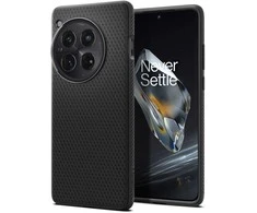 OnePlus 12 Spigen Liquid Air Matte dėklas telefonui juodos spalvos