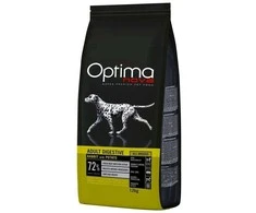 Optima Nova OPTIMANOVA Adult Digestive triušiena & bulvės – sausas Maistas šunims – 12kg