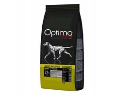 OPTIMANOVA Adult Digestive triušiena & bulvės – sausas Maistas šunims – 2kg