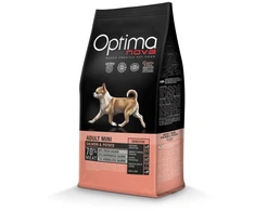 OPTIMANOVA Adult Mini Sensitive lašiša & bulvės – sausas Maistas šunims – 6kg