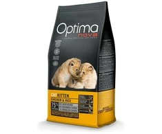 Maisto produktai - Optimanova Cat Kitten vištiena ir ryžiai 8kg 33% Protein 18% Fat