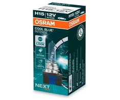 Lemputės OSRAM H15 55/15W 3700K +20%