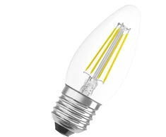 LEMPUTĖ OSRAM LED FILAMENTINĖ,B35, E27, 3.4/4W, 470LM, 2700K