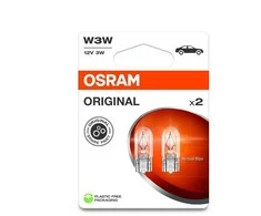 OSRAM Automobilinės lemputės 3W 12V W2.1x9.5D 2vnt