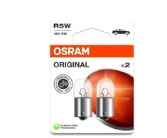 OSRAM Automobilinės lemputės 5W 12V BA15S 2vnt