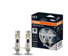 Osram LEMP AUTO LED H1 12V 9W 1400 6500K 2VNT