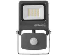 Osram 10W LED prožektorius ENDURA, tamsiai pilkas, 4000K, su judesio davikliu, IP44
