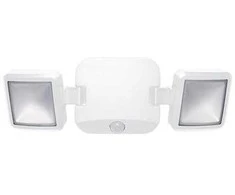 Osram 10W LED sieninis lauko šviestuvas, baltas, 4000K, su baterija ir judesio davikliu, IP54