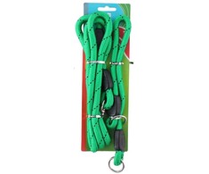Other Brand 150 cm leash + 45 cm collar (žalias)