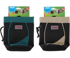 Other Brand Foldable Treat Pouch for Pets (Mėlyna)