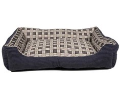 Other Brand Minkšta šuns sofa L, 75 × 58 × 19 cm, tamsiai mėlyna