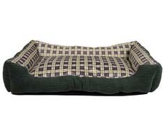 Other Brand Minkšta šuns sofa XL, žalia, 90 × 70 × 20 cm