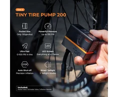Outdoor &amp; Camping Flextail Tiny Tire Pump 200, tamsiai pilka