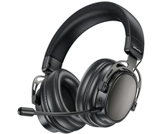 Over-Ear Belaidės Ausinės AWEI AT36 Bluetooth 5.4 su mikrofonu Juodas