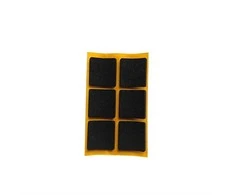 Padukai baldų gum.30x30mm.6vnt Haushalt