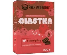 Šunų skanėstas - PAKA ZWIERZAKA Aviena su spanguolėmis 200g Be grūdų Be glitimo