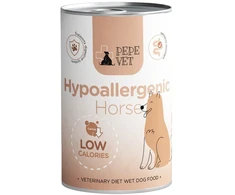 PAKA ZWIERZAKA Pepe Vet Hypoallergenic Horse – drėgnas ėdalas šunims – 400g