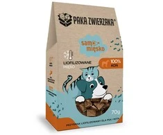 Šunų Priedas - PAKA ZWIERZAKA Arklių Mėsa Be Grūdų 70g