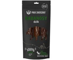 Wild PAKA ZWIERZAKA Dešrelės su šerno dešra – šunų skanėstas – 80 g