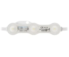 Pakabinamas šviestuvas LED modulis, 12Vdc, 0.72W, SAMSUNG SMD, 77lm, 160°, 4000K, IP68, BERGMEN