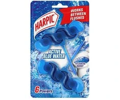 Pakabinamas WC muiliukas HARPIC Mėlyna Vanduo Atlant, 2x35 g.