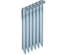 Enero Camp Metaliniai palapinės kuoliukai 18,5 cm 6 vnt.