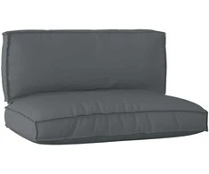 Pallet pagalvių rinkinys 2 pcs Antracitas Oksfordo audinys