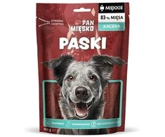 Šunų Priedas - PAN MIĘSKO Stripes antiena 100g Hipoalerginis, Be Grūdų