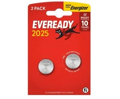 Panasonic EVEREADY BATERIJA CR 2025EP/2B/2vnt.