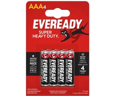 Panasonic EVEREADY BATERIJA R3/4BP SUPER HD /4 vnt. pakuotė