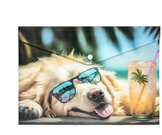 Panta_Plast Aplankas Panta Plast A4 CHILLOUT DOG