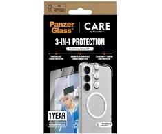 Panzer Glass Apsauginis rinkinys CARE by PanzerGlass Flagship 3in1 Dėklas+Ekrano apsauga+Kameros apsauga Samsung Galaxy S25 Plus