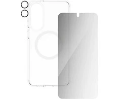 Panzer Glass Apsauginis rinkinys CARE by PanzerGlass Flagship 3in1 Dėklas+Apsauginis stiklas su privatumo filtru+Kameros lešio apsauga skirta Samsung Galaxy S25 Edge