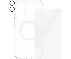 Panzer Glass Apsauginis rinkinys CARE by PanzerGlass Flagship 3in1 Dėklas+Apsauginis stiklas+Kameros lešio apsauga skirta Samsung Galaxy S25 Edge