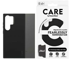 Panzer Glass CARE by PanzerGlass Fashion QI Case Samsung Galaxy S24 Ultra dėklas telefonui juodos spalvos 1168