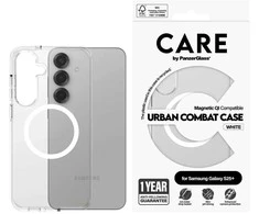 Dėklas Panzer Glass PRIEŽIŪRA Nugaros apsauga | Samsung | Galaxy S25+ | Perdirbtas plastikas | Baltas
