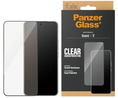 Panzer Glass PanzerGlass Ultra-Wide Fit antibakterinė ekrano apsauga su aplikatoriumi, skirta Xiaomi 17