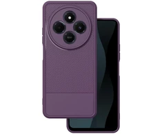 TFO Paprastas anglies pluošto dėklas, skirtas Xiaomi Redmi 14C 4G/ 14C 5G / Redmi A4 / POCO C75, violetinis