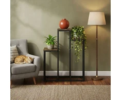 Pastatomas gėlių stovas dekoracijoms, 3 lentynos, Loft stilius, ModernHome