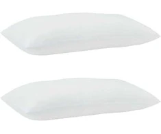 Patalynės komplektas Antklodė su pagalve 3 pcs Balta Mikropluoštas
